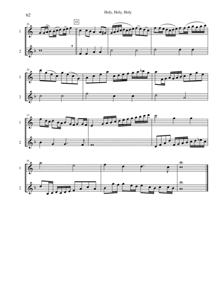 Ten Selected Hymns For The Performing Duet Vol 4 Alto And Tenor Saxophone Page 2