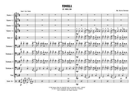 Tequila Brass Ensemble Page 2