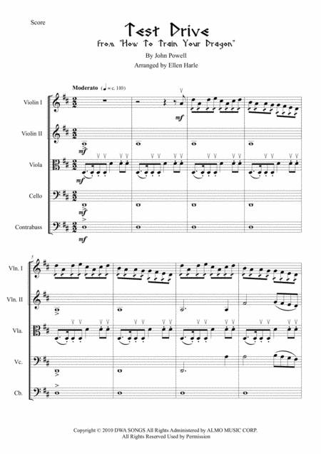 Test Drive String Quartet Or Quintet Page 2