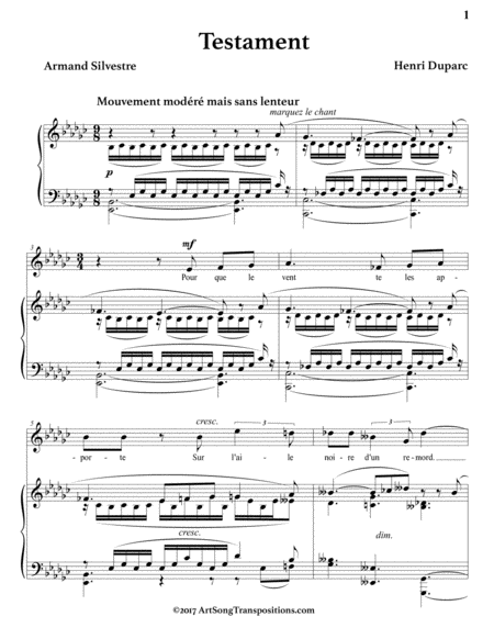 Testament E Flat Minor Page 2