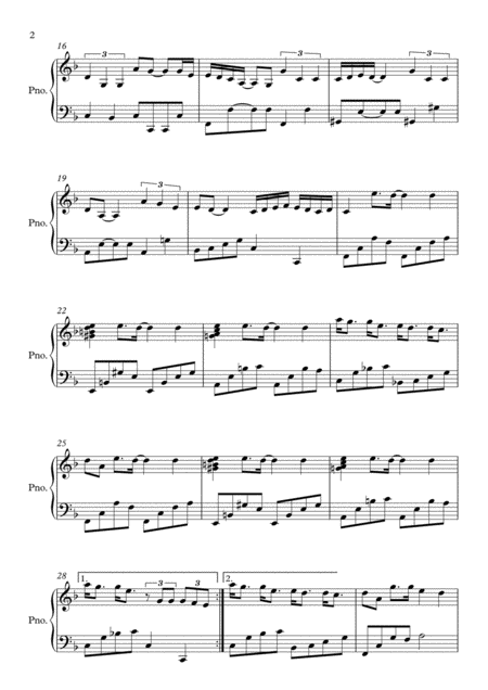 Thank U Next By Ariana Grande Piano Page 2