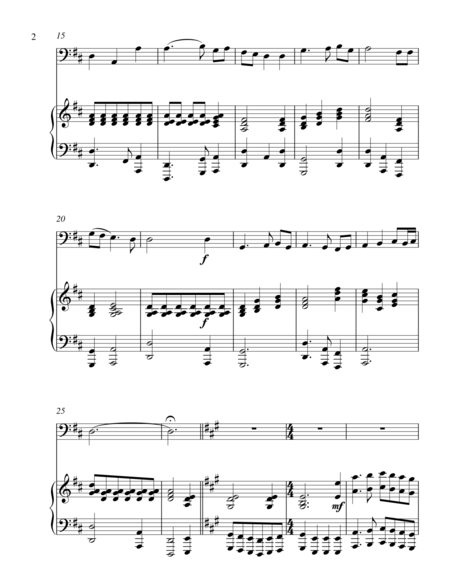 Thankful Songs Of Praise Bass C Instrument Solo Page 2