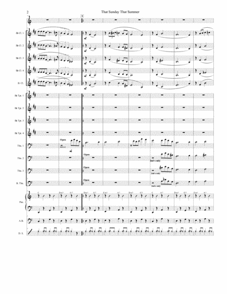 That Sunday That Summer Swing Band Arrangement In Tommy Dorsey Style Page 2