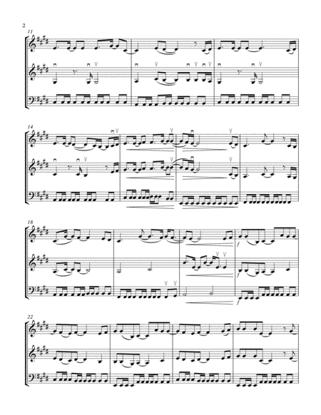 Thats The Way It Is String Trio 2 Violins Cello Celine Dion Arr Cellobat Page 2