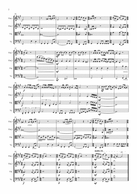 The Beatles Strawberry Fields Forever String Quartet Page 2