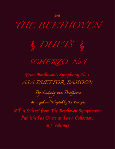 The Beethoven Duets For Bassoon Volume 1 Scherzi 1 2 And 3 Page 2