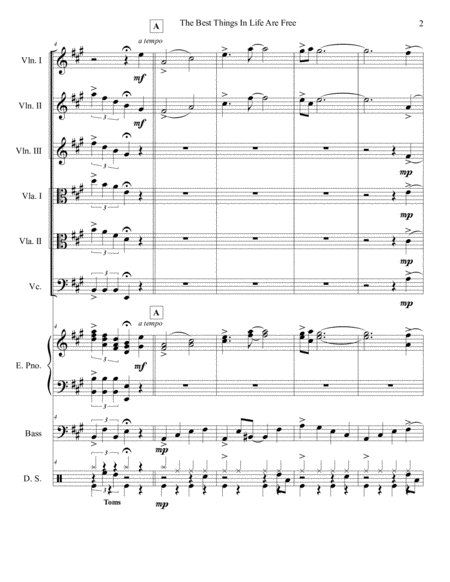 The Best Things In Life Are Free String Sextet Page 2