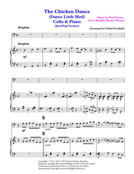 The Chicken Dance Dance Little Bird For Cello And Piano Video Page 2