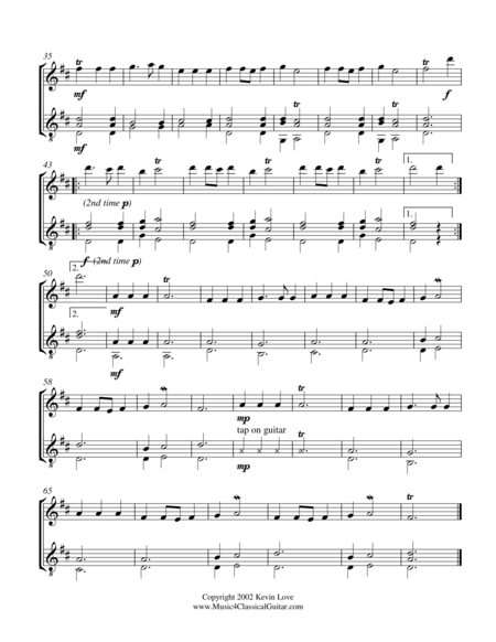 The Chipmunk Song Flute Duet Or Solo Page 2