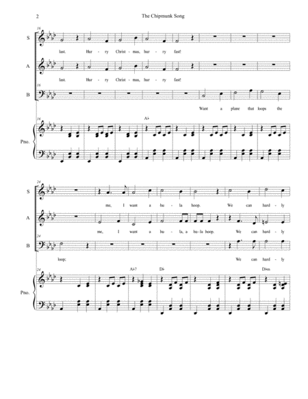 The Chipmunk Song For Sab Page 2