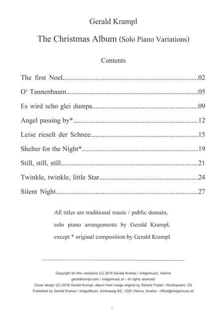 The Christmas Album Solo Piano Variations Page 2