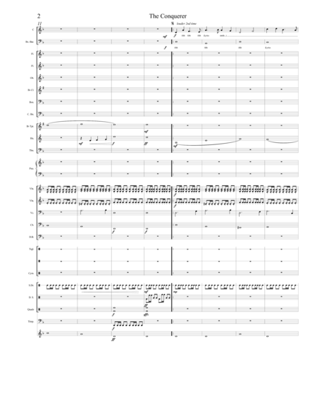 The Conquerer For Orchestra Choir Page 2
