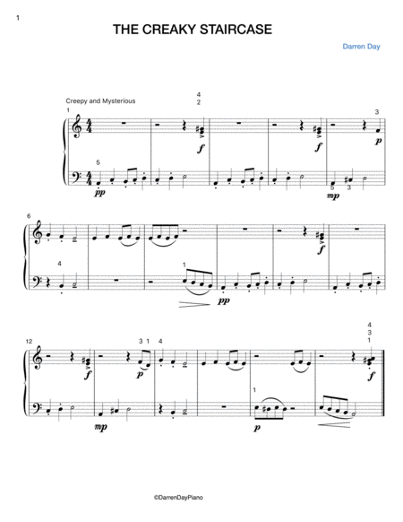 The Creaky Staircase Piano Page 2
