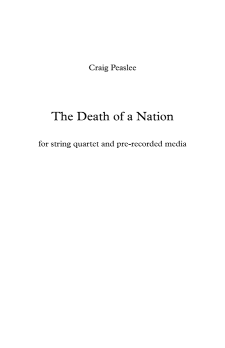 The Death Of A Nation Page 2