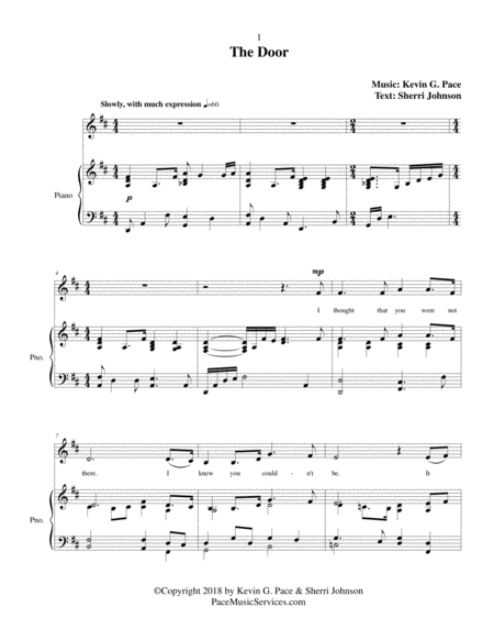 The Door Vocal Solo Page 2
