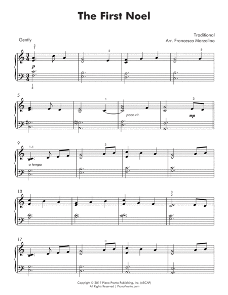 The First Noel Easy Jazz Piano Page 2