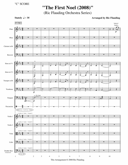 The First Noel Orchestra Page 2