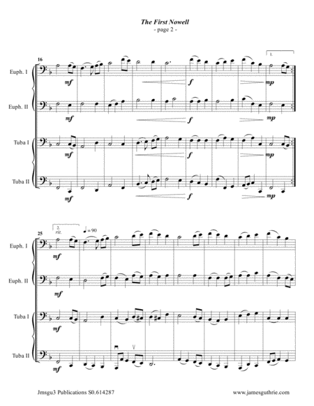 The First Noel Tuba Christmas Edition Page 2