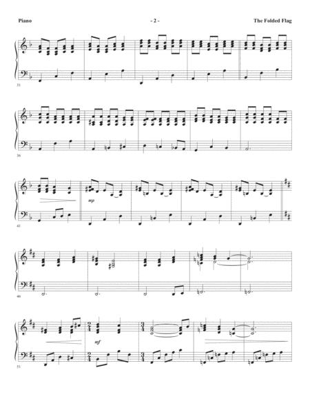 The Folded Flag Piano Page 2