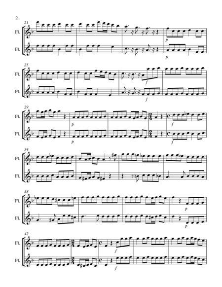 The Four Seasons Autumn Mov 1 Fluteduet Page 2