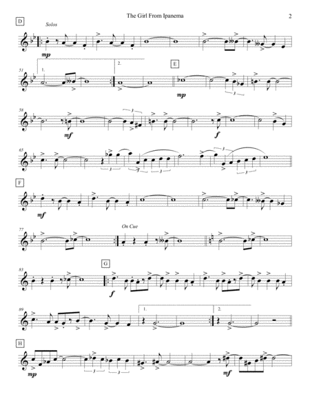 The Girl From Ipanema Alto Flute Page 2