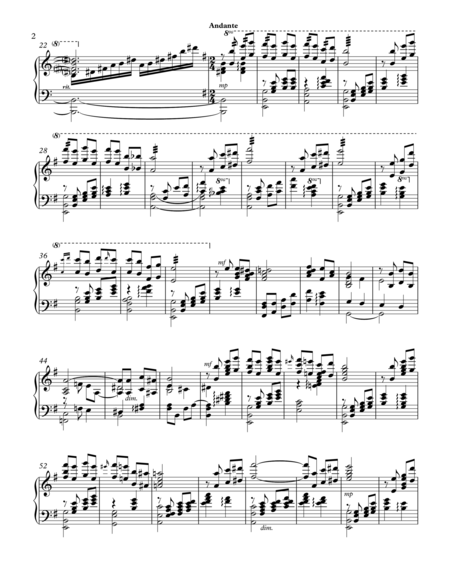 The Godfather Medley For Piano Solo Page 2