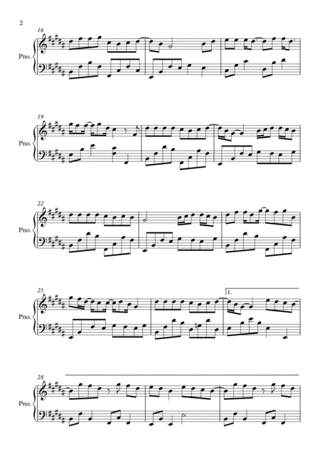 The Lazy Song By Bruno Mars Piano Page 2