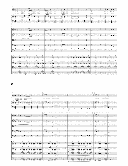 The Little Drummer Boy Arranged For String Orchestra Page 2