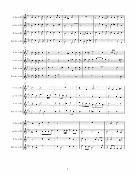 The Lords Prayer For Brass Quartet Page 2