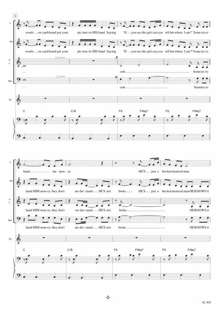 The Man Who Cant Be Moved Saabar Piano Page 2