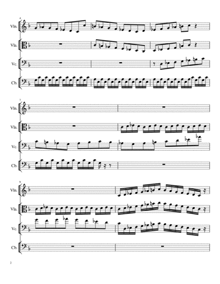 The Minor Manns String Quartet Page 2