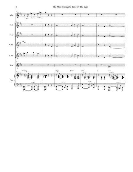 The Most Wonderful Time Of The Year For Flute Choir Page 2