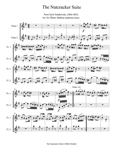 The Nutcracker Suite Flute Duet Page 2