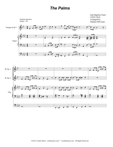 The Palms Bb Trumpet Duet Page 2