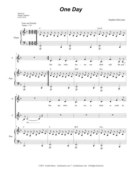 The Palms With All Glory Laud And Honor Duet For Violin Viola Page 2