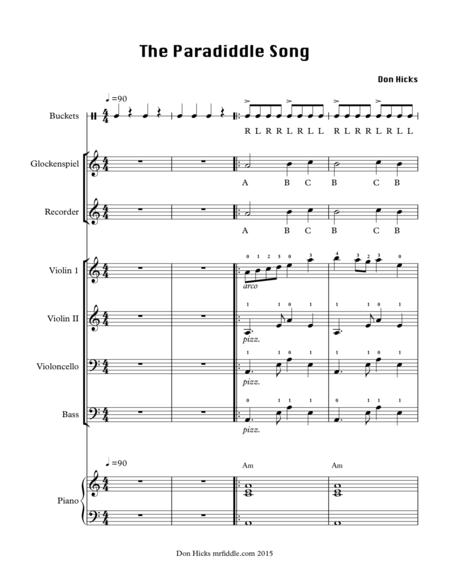 The Paradiddle Song Page 2