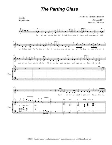 The Parting Glass For Vocal Solo Page 2