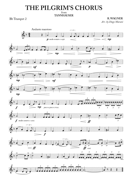 The Pilgrims Chorus For Brass Quartet Page 2