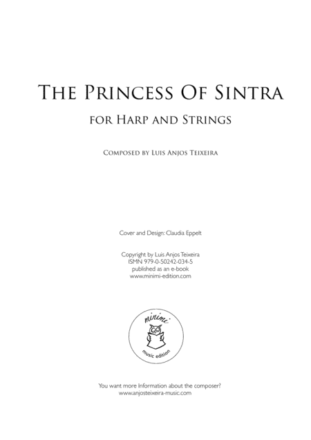 The Princess Of Sintra For Harp And Strings Page 2