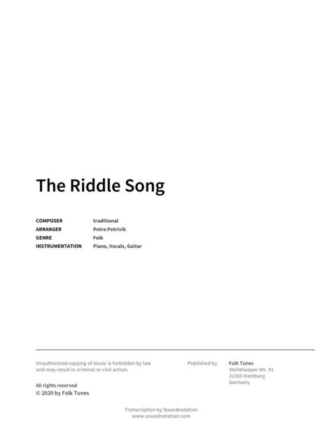 The Riddle Song Page 2