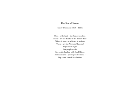 The Sea Of Sunset For Soprano Trombone Double Bass And Piano Performance Score Page 2