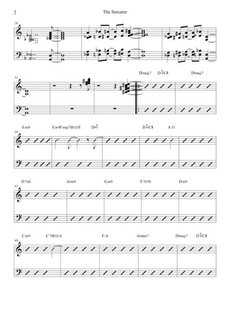 The Sorcerer Herbie Hancock Piano Page 2