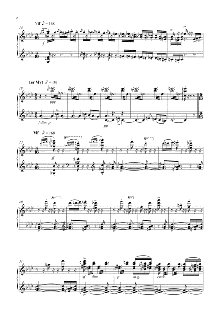 The Sorcerers Apprentice Piano Solo Page 2