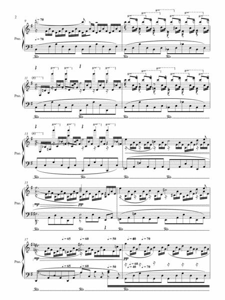 The Swan For Piano Solo Page 2