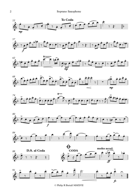 The Teddy Bears Picnic Saxophone Quartet Quintet Set Of Parts X4 5 Page 2