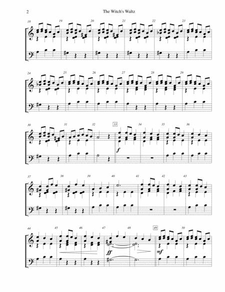 The Witch Waltz For 2 Octave Handbell Choir Page 2