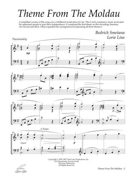 Theme And Variations From The Moldau Page 2