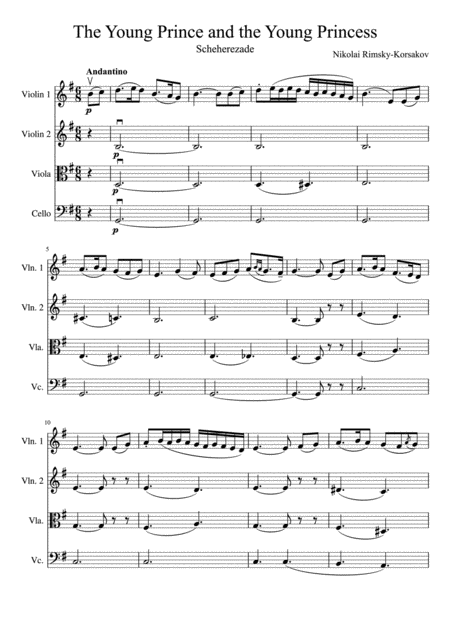 Theme From Scheherezade Page 2