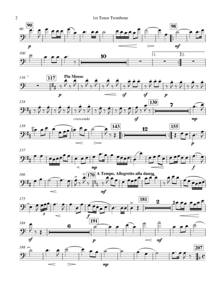 Themes From The Beach 1st Tenor Trombone Page 2