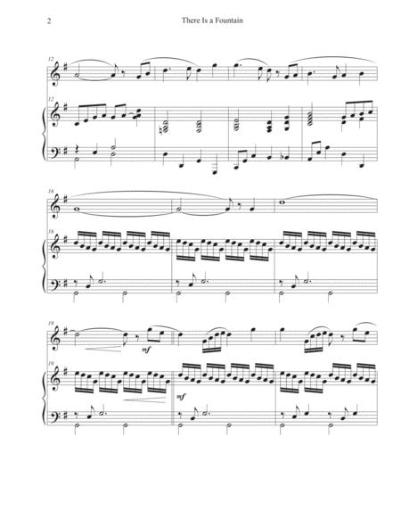 There Is A Fountain Piano Oboe Duet Page 2